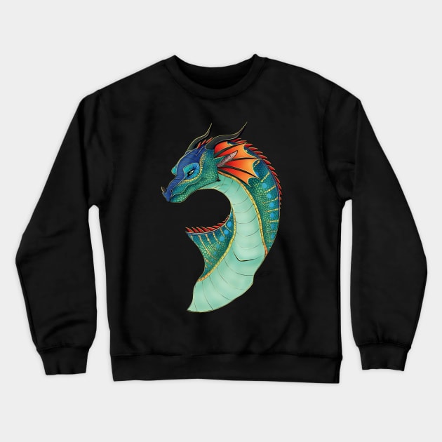 Glory Wings of Fire Crewneck Sweatshirt by Dracanthrope